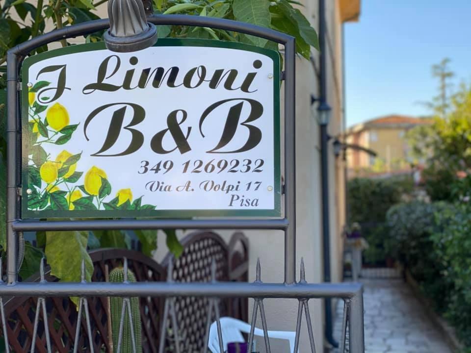 I Limoni B&B Pisa Exterior foto